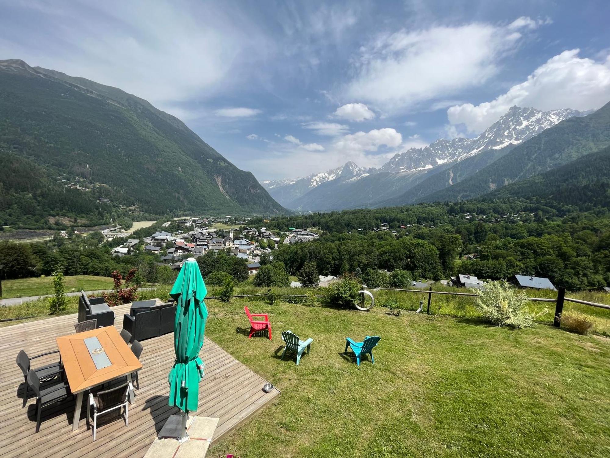 Amazing View Appartement Du Chalet Les Houches Esterno foto