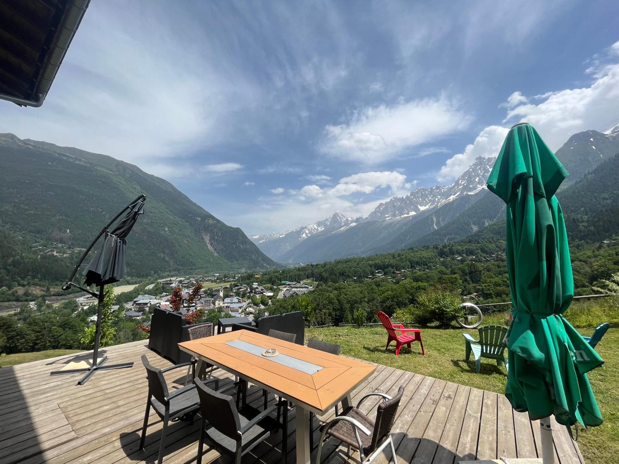 Amazing View Appartement Du Chalet Les Houches Esterno foto