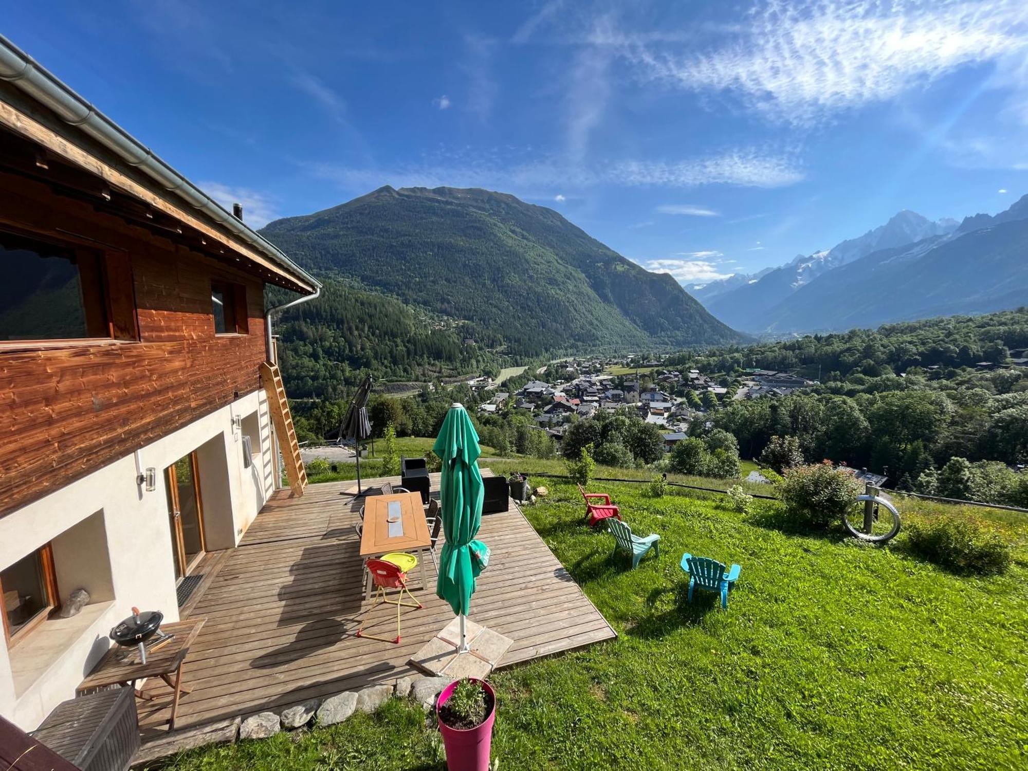 Amazing View Appartement Du Chalet Les Houches Esterno foto